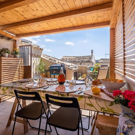Si-Moutique Le Case Degli Avi Barocche, Con Terrazza Panoramica Modica Exterior foto